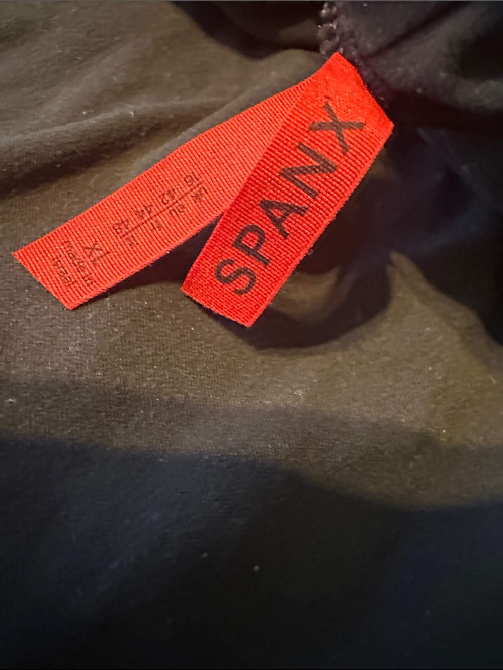SPANX Black Sleeveless Shaping Top with a cowl neck - Picture 2 of 5
